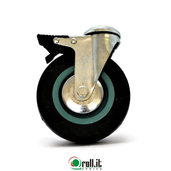 Platform trolley castor set